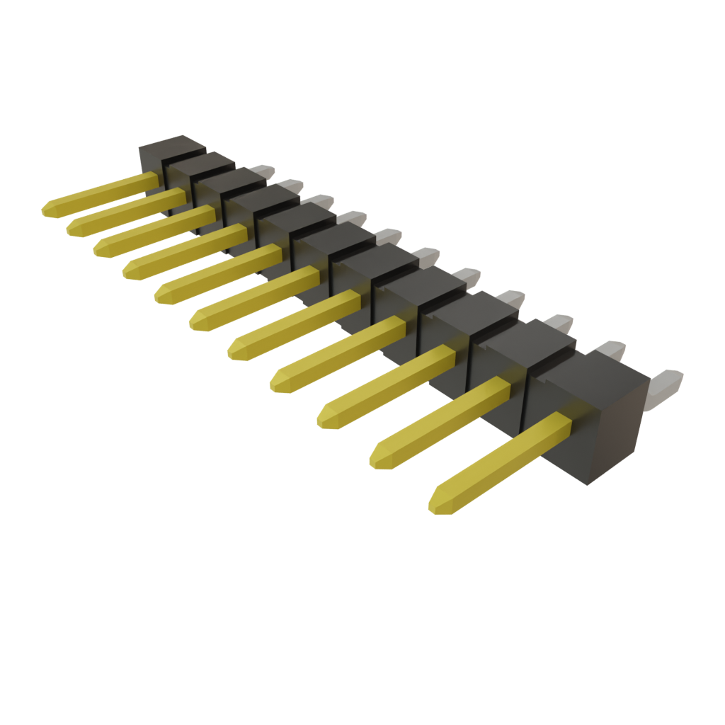 All Parts Connectors rugged connector TSM-111-01-L-SH by Samtec