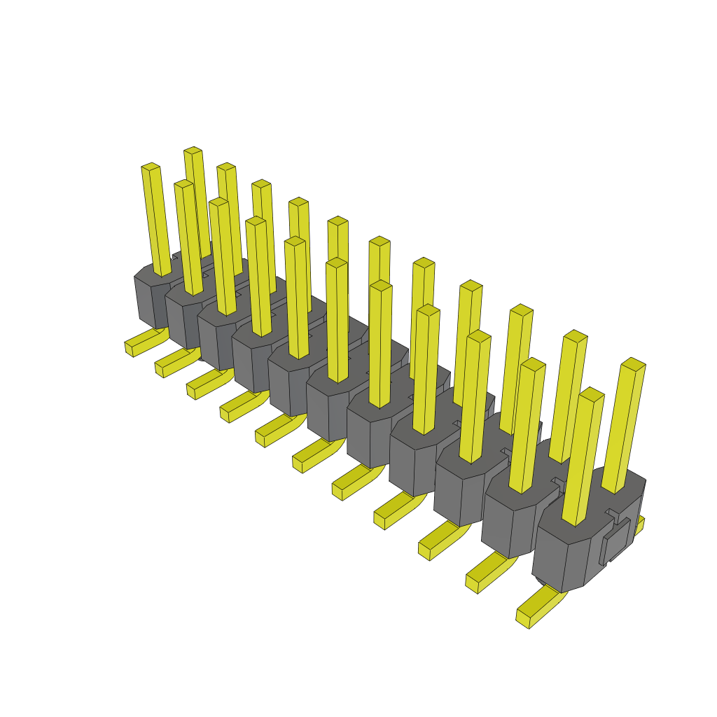 All Parts Connectors BTB Connectors TSM-111-01-T-DV-A by Samtec