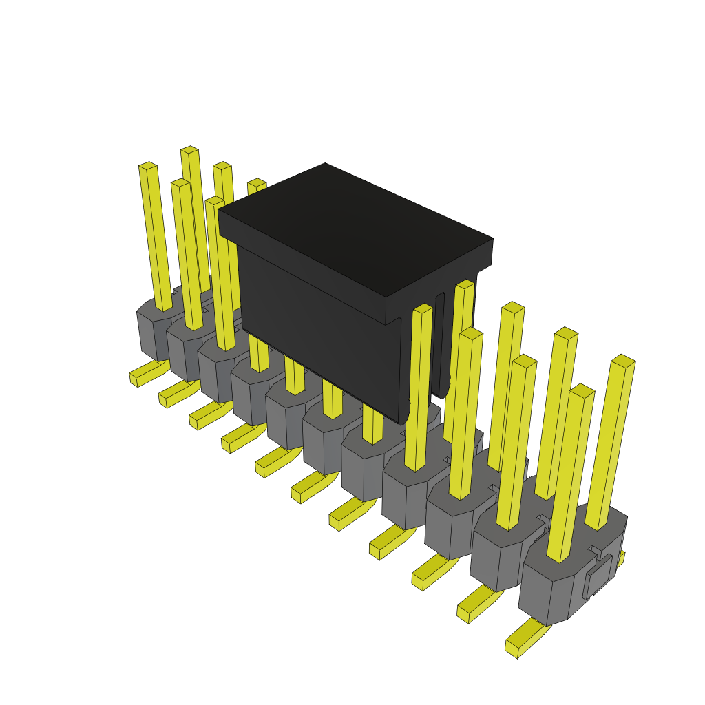 All Parts Connectors BTB Connectors TSM-111-02-F-DV-P-TR by Samtec