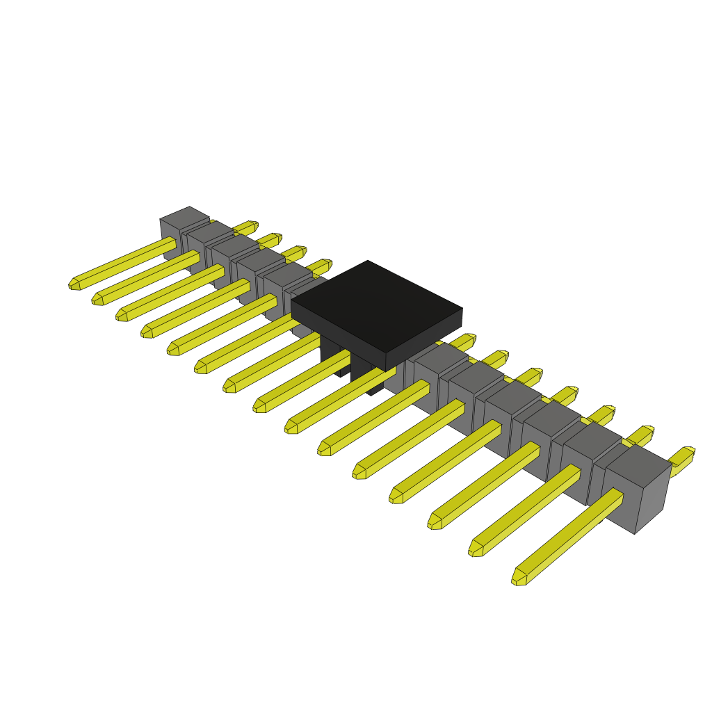 All Parts Connectors rugged connector TSM-115-02-S-SH-LC-P-TR by Samtec