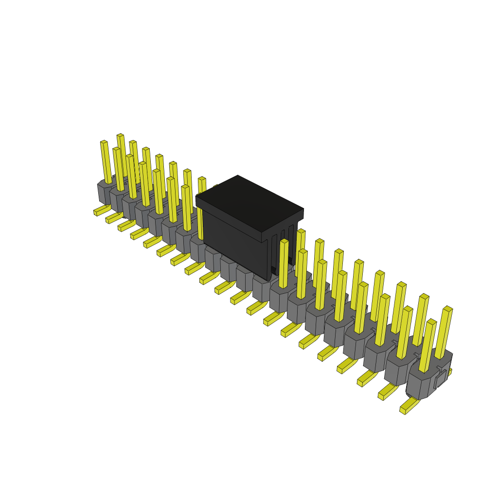 All Parts Connectors rugged connector TSM-120-01-F-DV-A-P-TR by Samtec Inc.