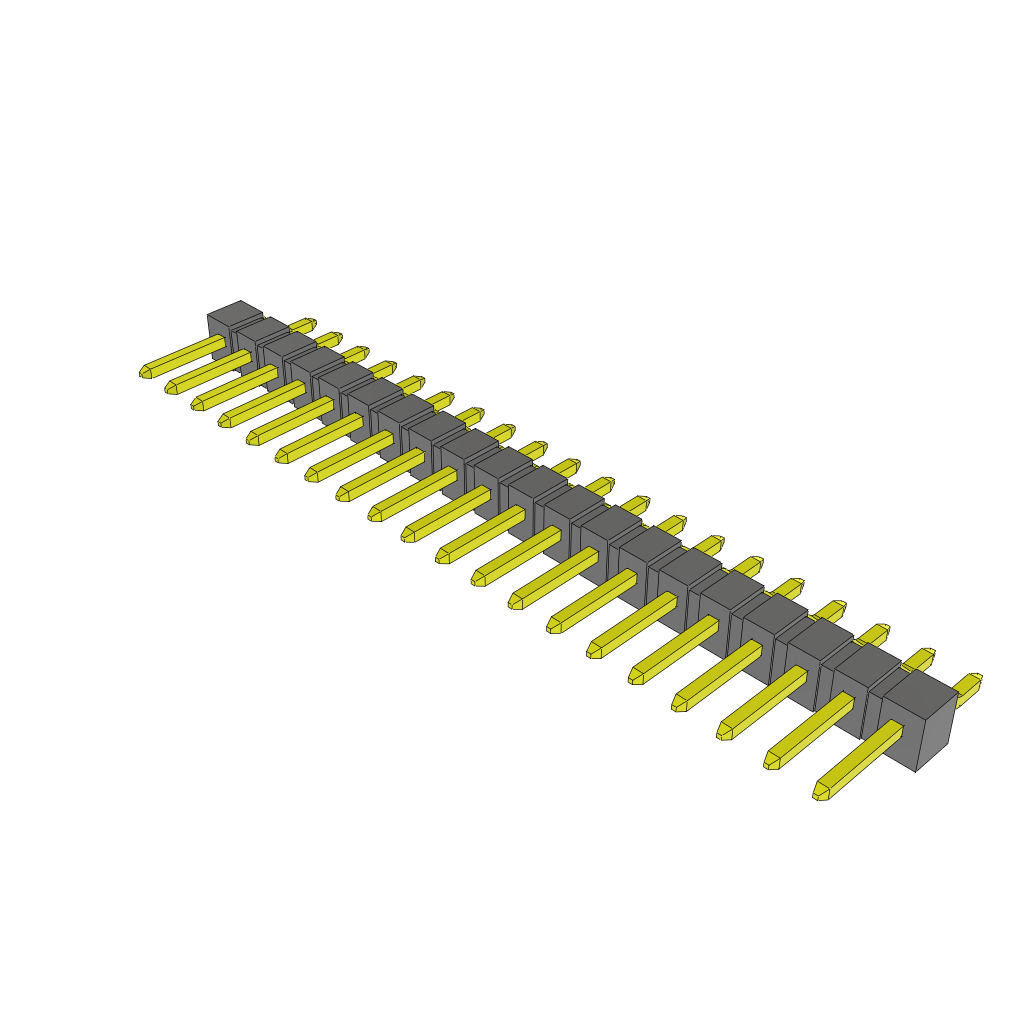 All Parts Connectors rugged connector TSM-120-01-L-SH-LC by Samtec Inc.