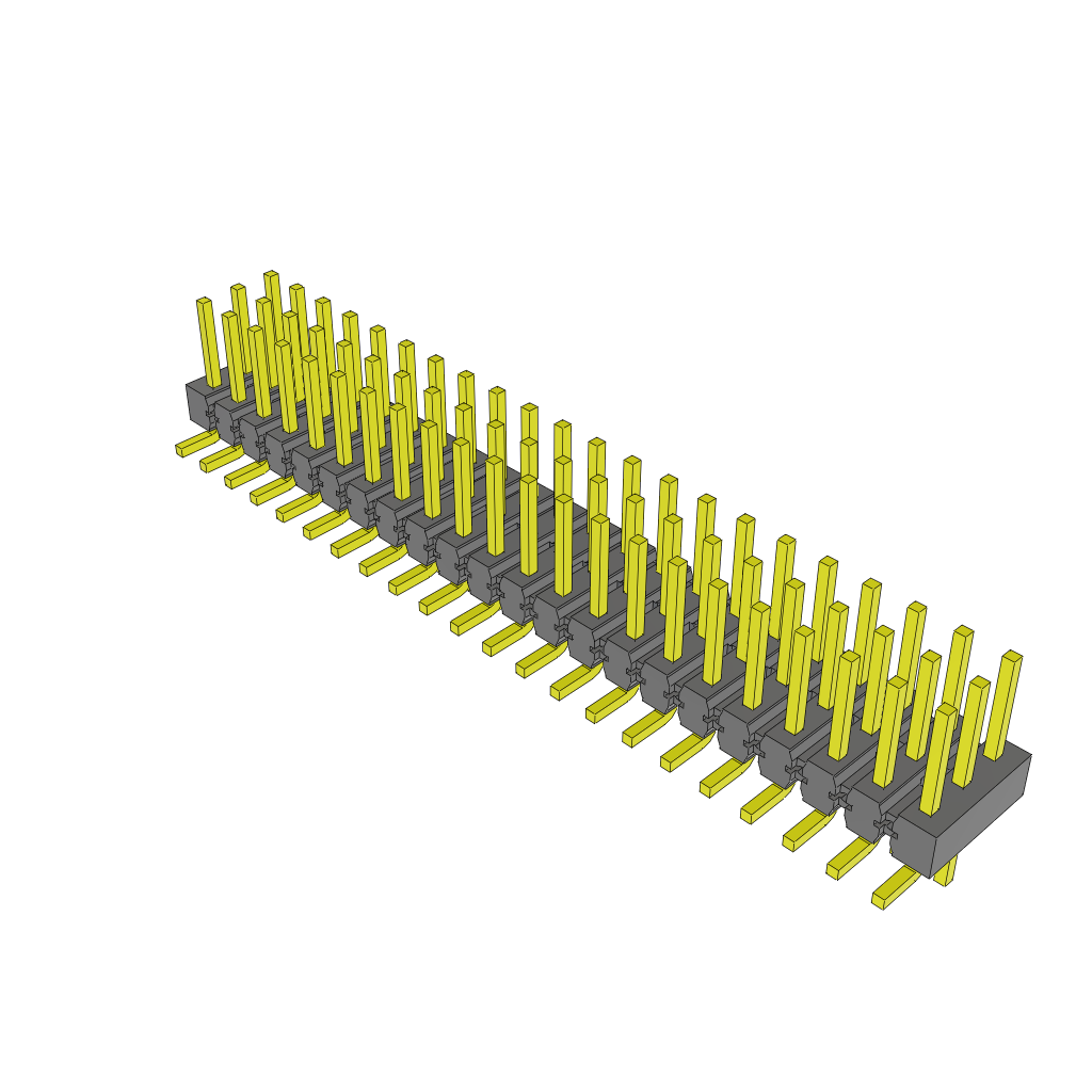 All Parts Connectors BTB Connectors TSM-122-01-F-TM by Samtec