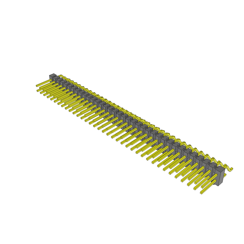 TSM-136-02-F-DH-A by Samtec Inc.