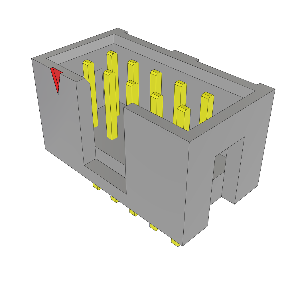 All Parts Power Products Batteries and Accessories Accessories Battery Housings-Cradles TSS-105-02-F-D by Samtec
