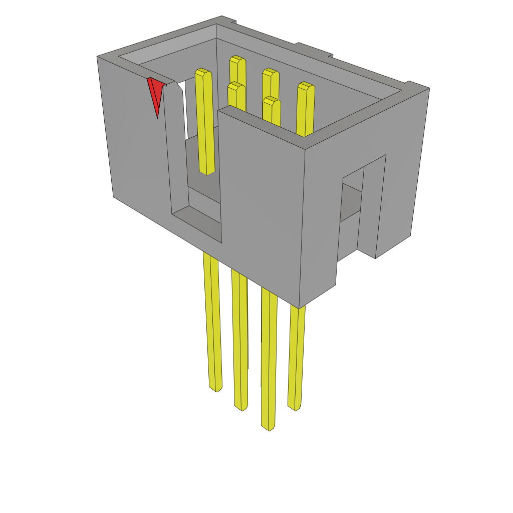 All Parts Power Products Batteries and Accessories Accessories Battery Housings-Cradles TST-103-03-F-D by Samtec