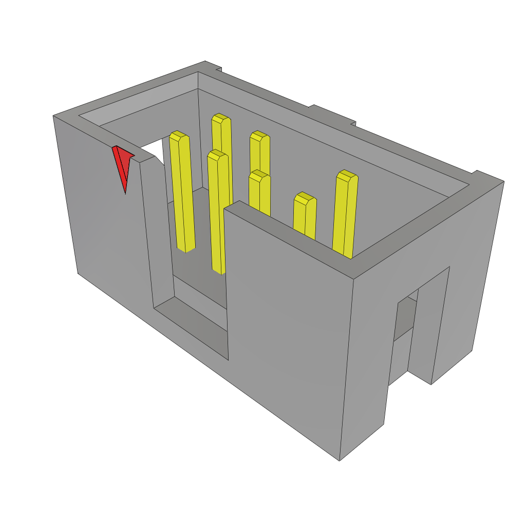 All Parts Power Products Batteries and Accessories Accessories Battery Housings-Cradles TST-104-01-G-D-06 by Samtec