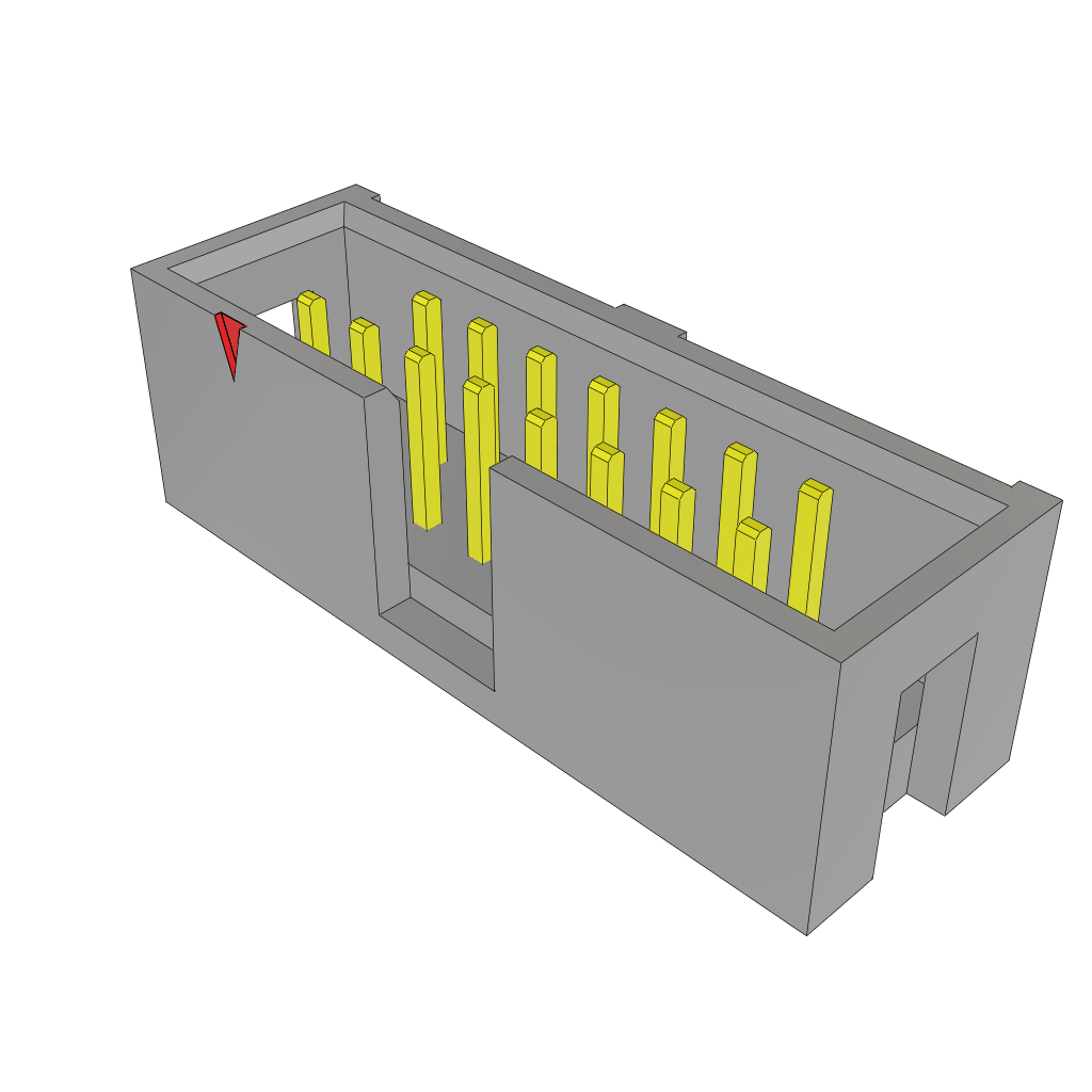 All Parts Connectors Accessories Connector Pins TST-108-01-L-D-02 by Samtec