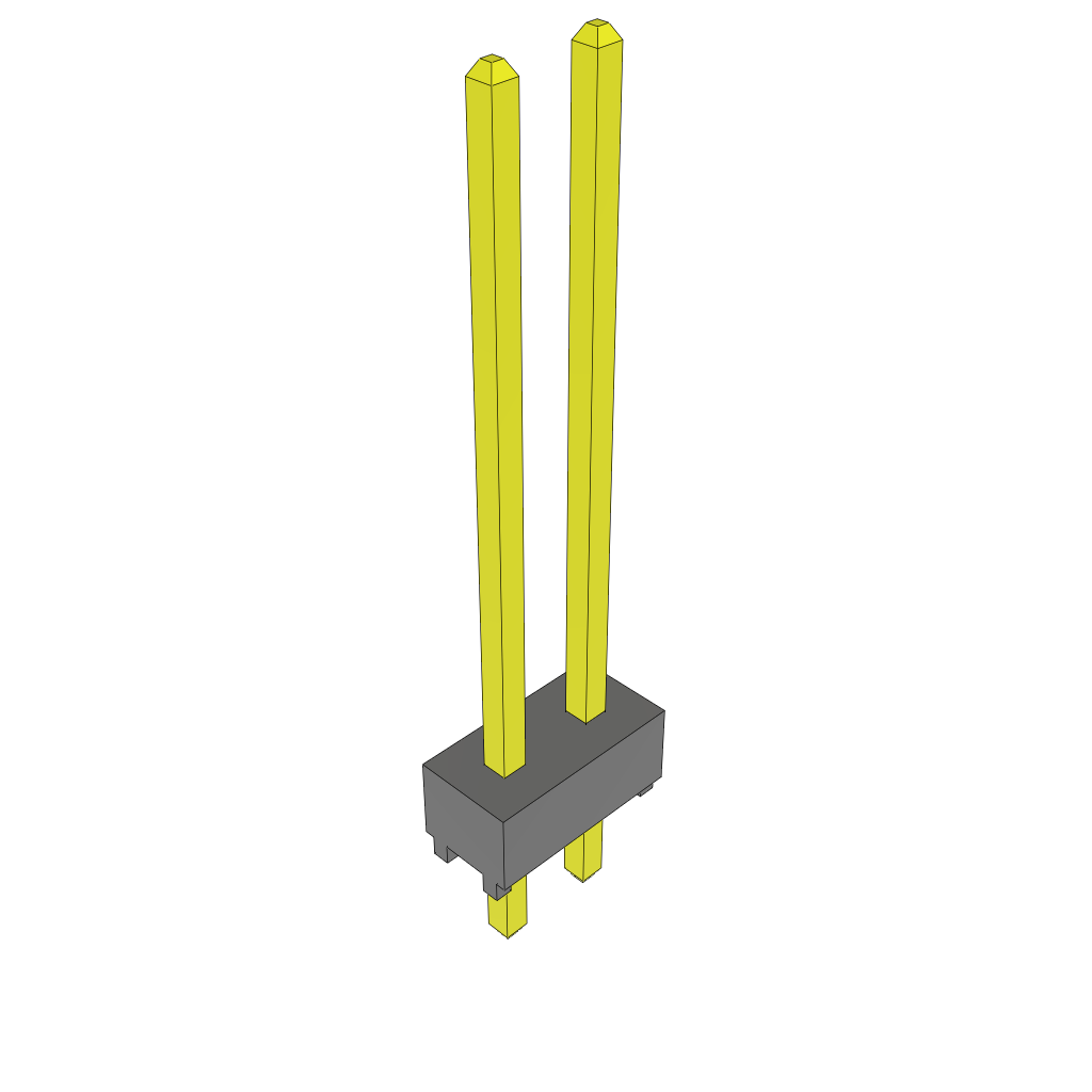 All Parts Connectors rugged connector TSW-101-17-G-D by Samtec