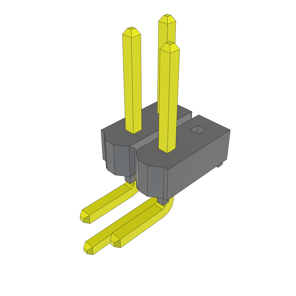 All Parts Connectors rugged connector TSW-102-08-G-D-RA-004 by Samtec
