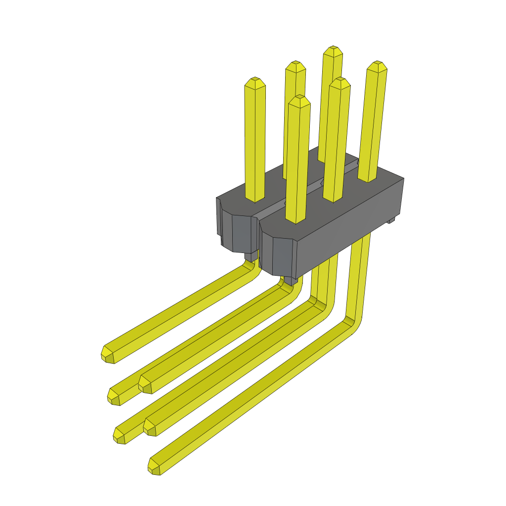 All Parts Connectors rugged connector TSW-102-09-L-T-RA by Samtec
