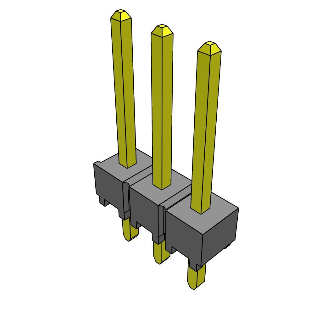 All Parts Connectors rugged connector TSW-103-14-L-S-LL by Samtec