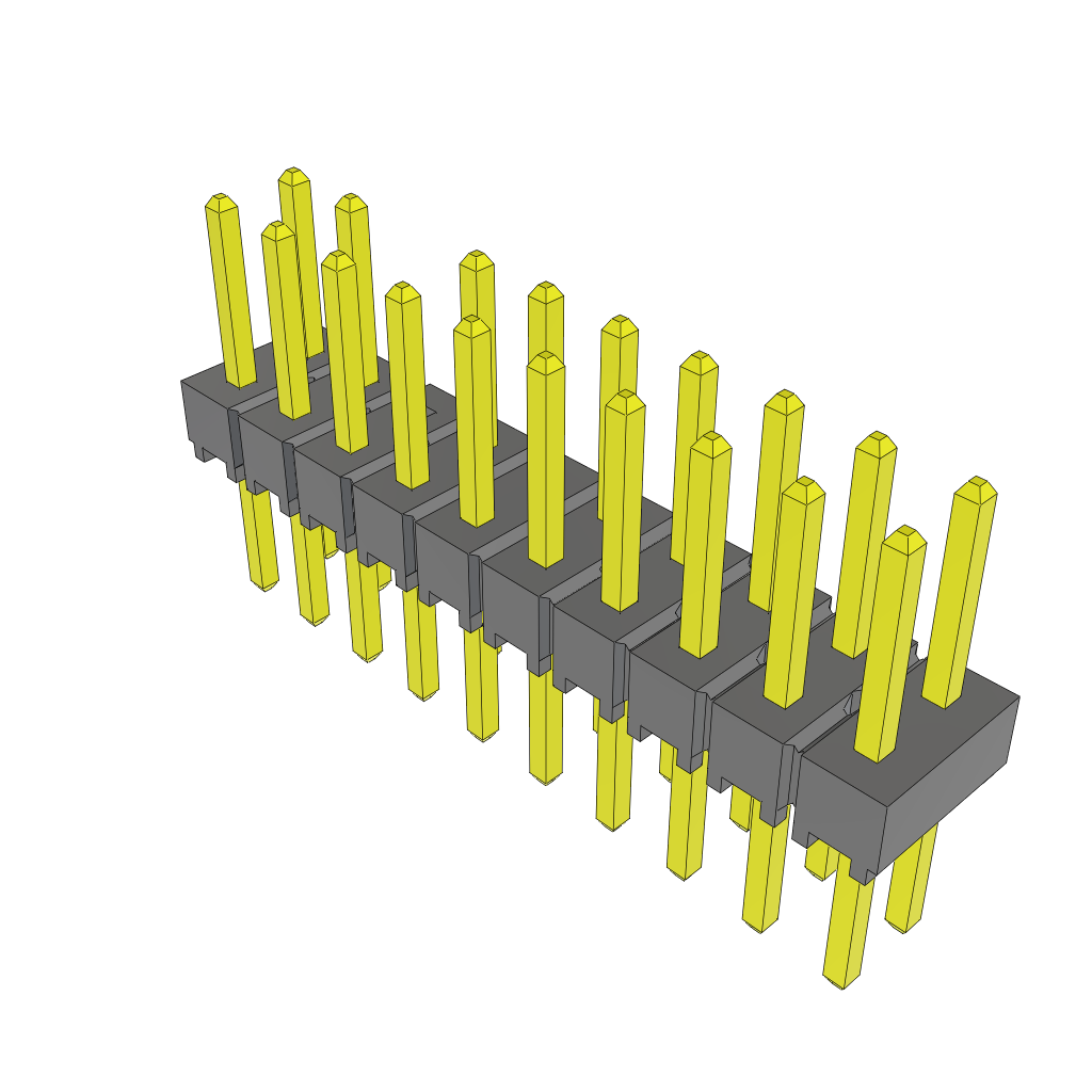 All Parts Connectors rugged connector TSW-110-08-L-D-006 by Samtec