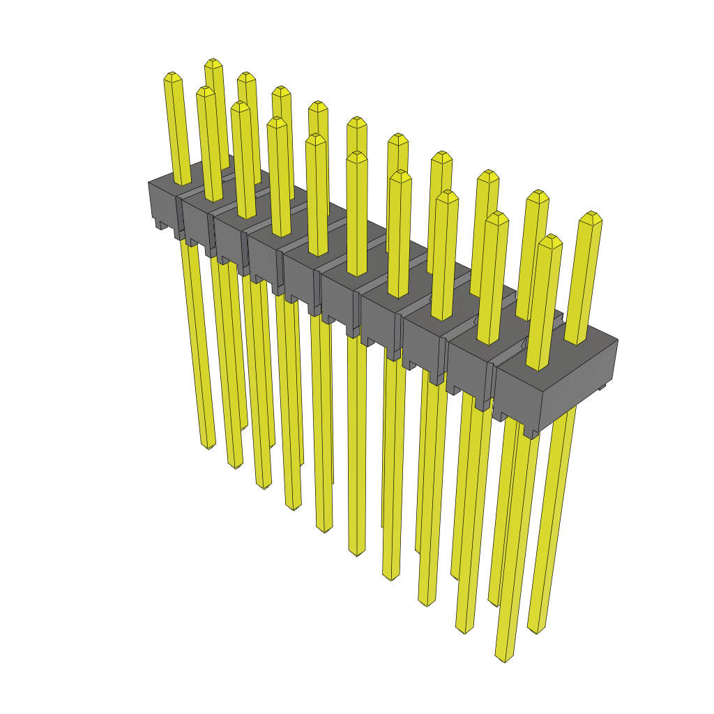 All Parts Connectors rugged connector TSW-110-11-F-D by Samtec