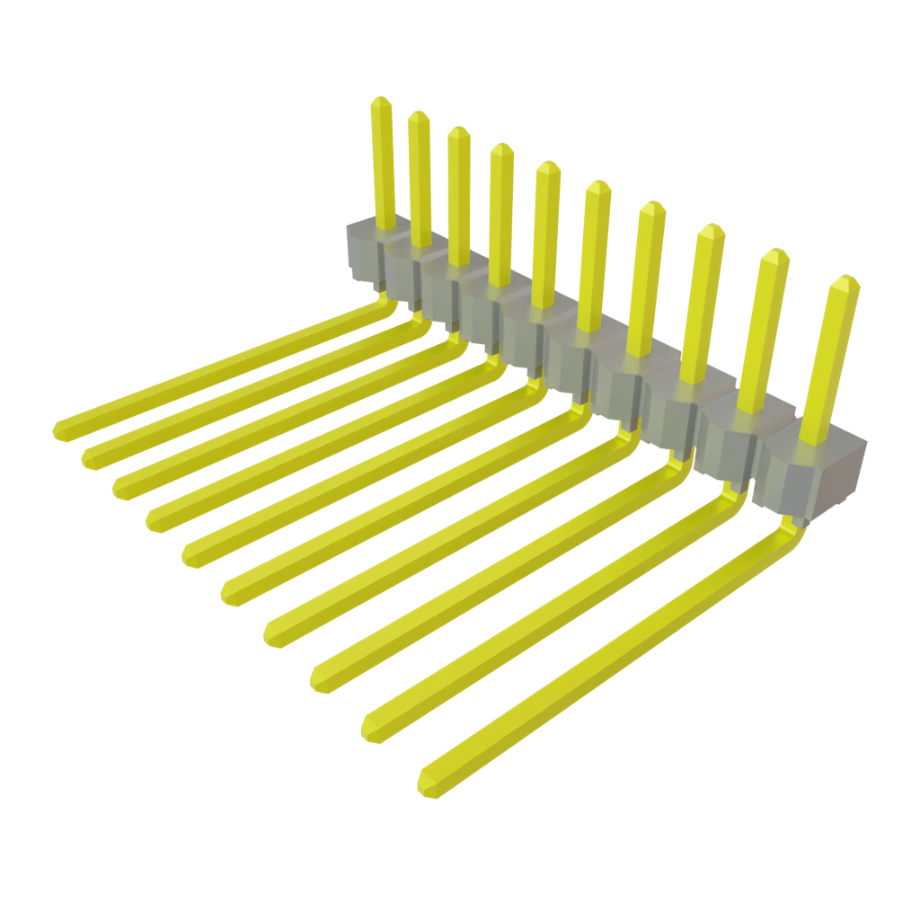 All Parts Connectors rugged connector TSW-110-12-T-S-RA by Samtec