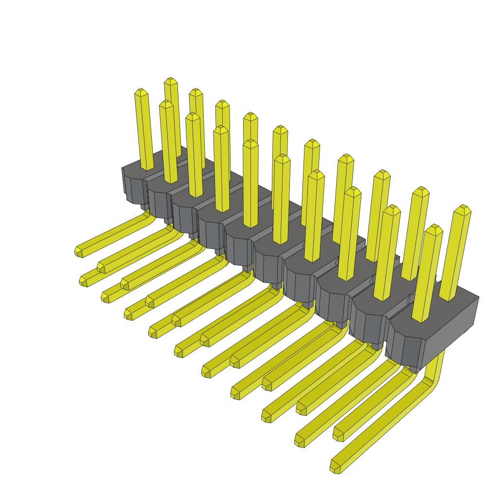 TSW-110-22-F-D-RA by Samtec