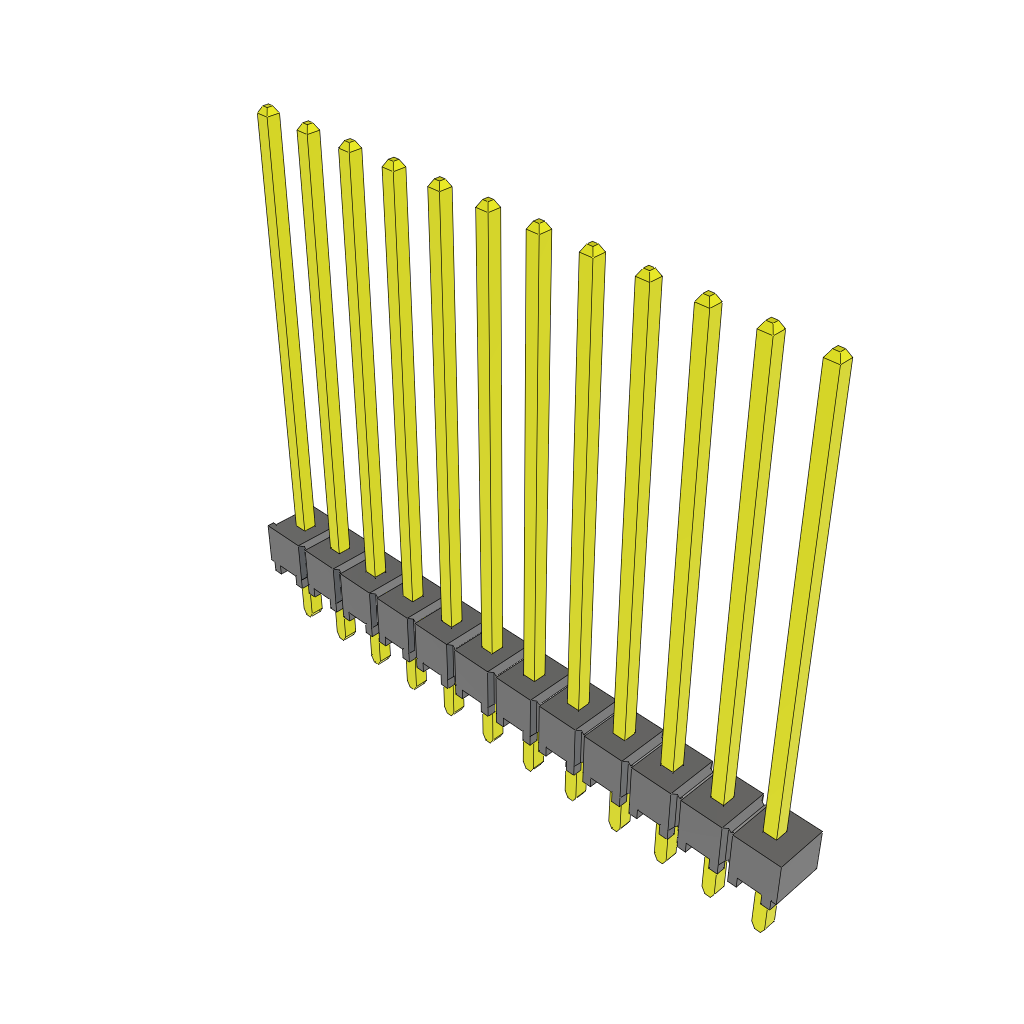 All Parts Connectors rugged connector TSW-112-19-G-S by Samtec