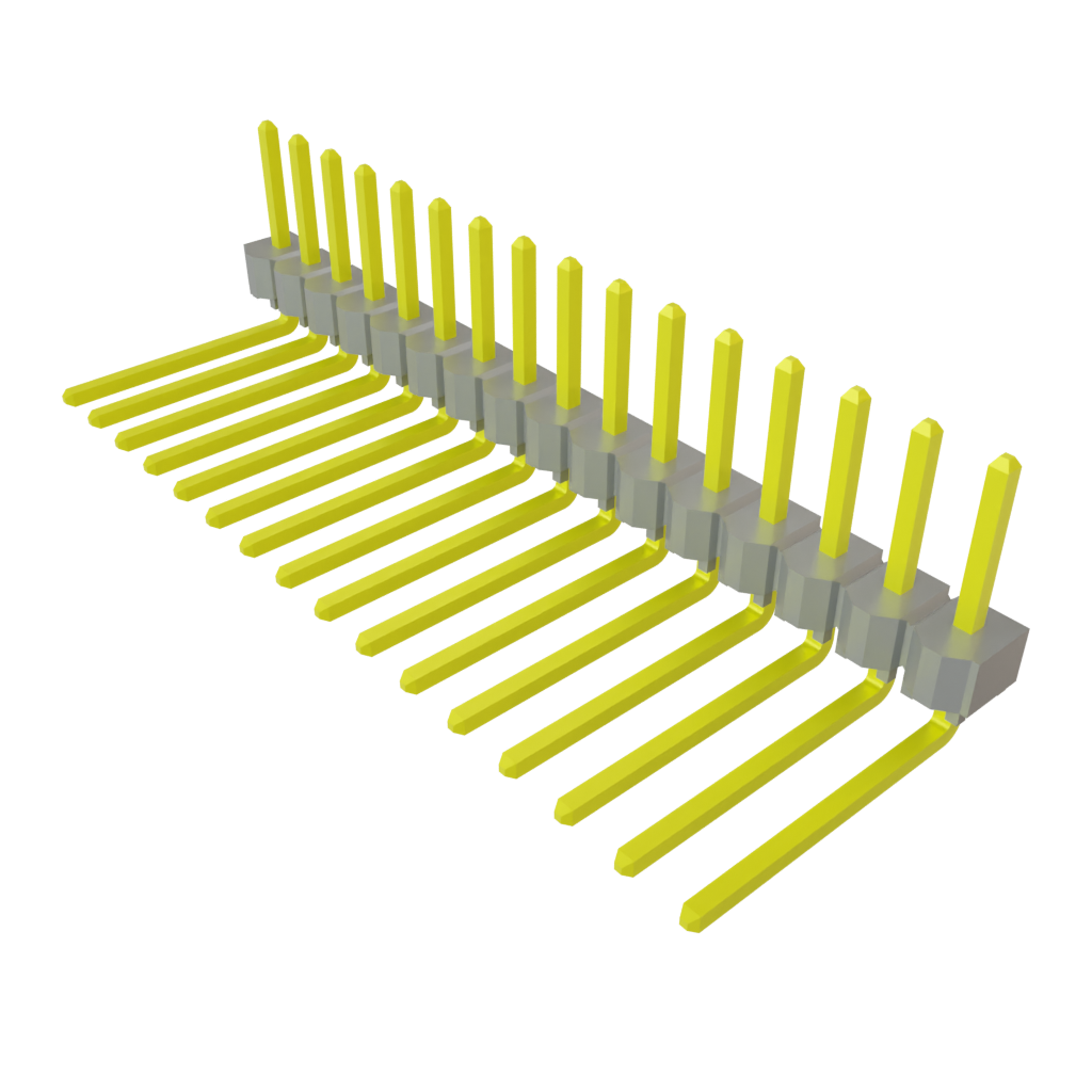 All Parts Connectors rugged connector TSW-116-10-F-S-RA by Samtec