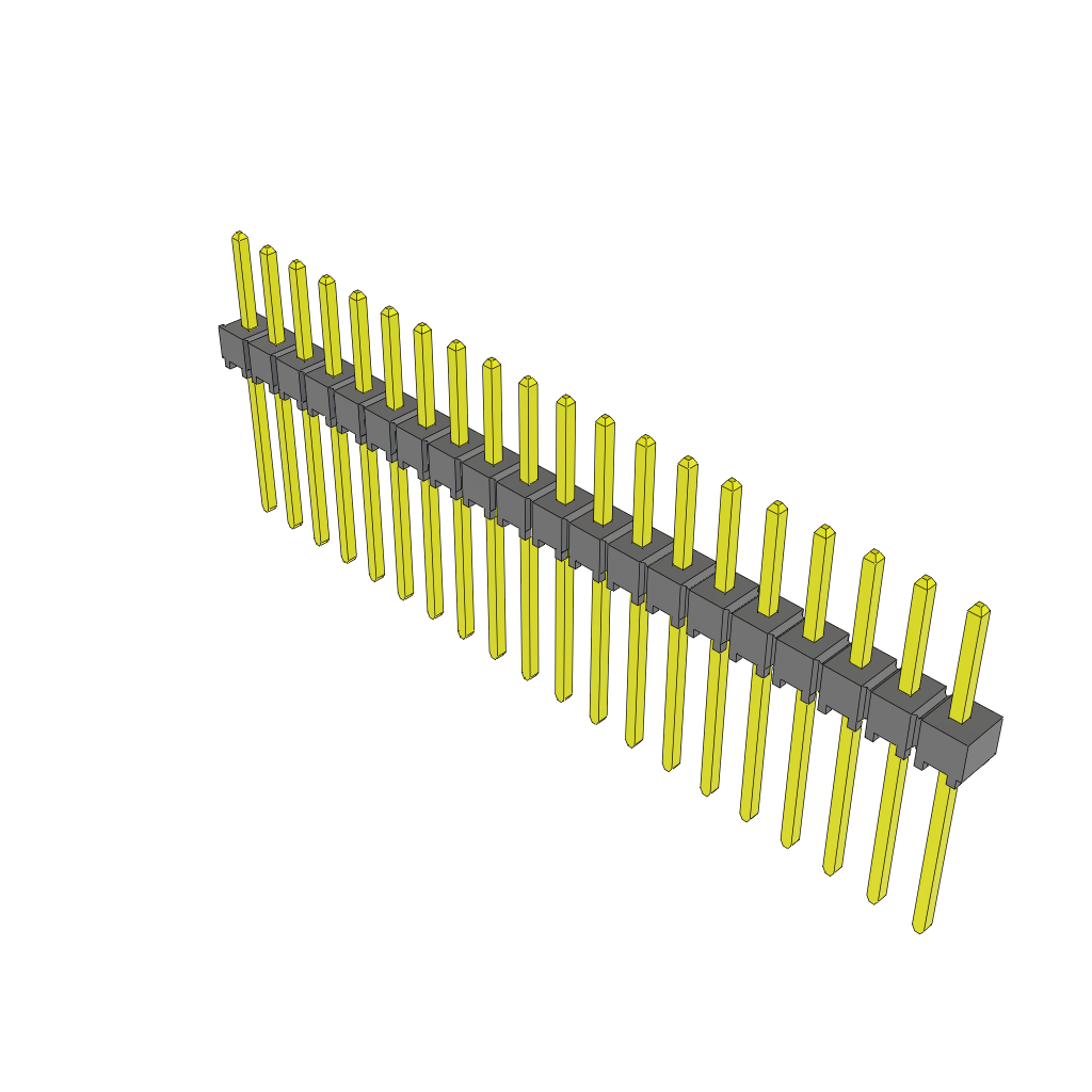 All Parts Connectors rugged connector TSW-120-09-F-S by Samtec Inc.