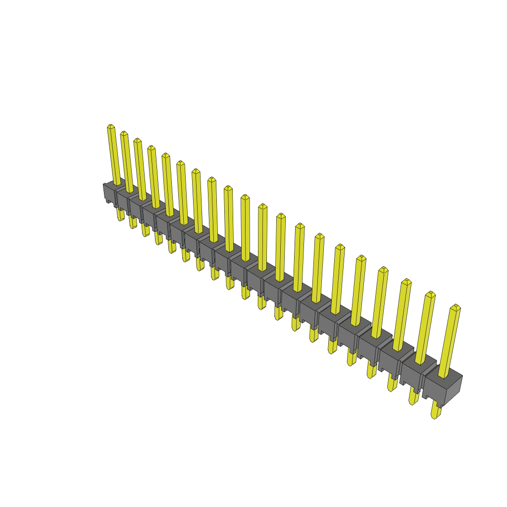 All Parts Connectors rugged connector TSW-120-14-L-S by Samtec Inc.