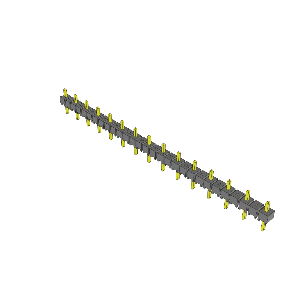 All Parts Connectors rugged connector TSW-215-05-T-S by Samtec
