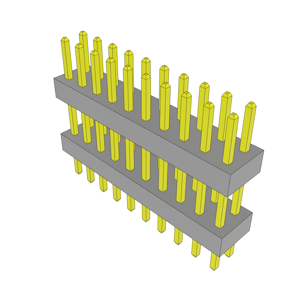 All Parts Connectors Backplane Connectors Hard Metric Connectors TW-10-05-L-D-320-120 by Samtec