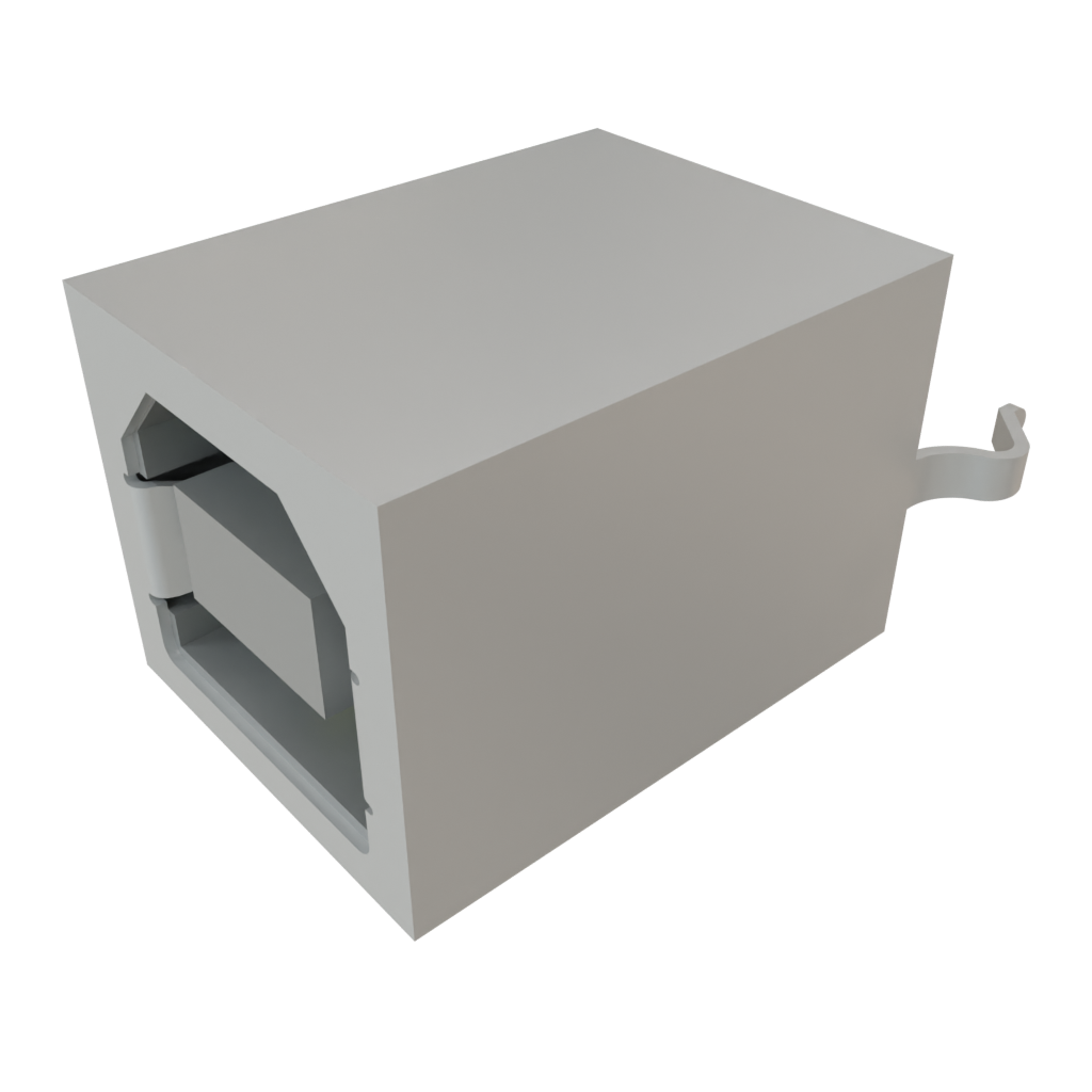 All Parts Connectors USB-B-S-S-B-VT-R by Samtec