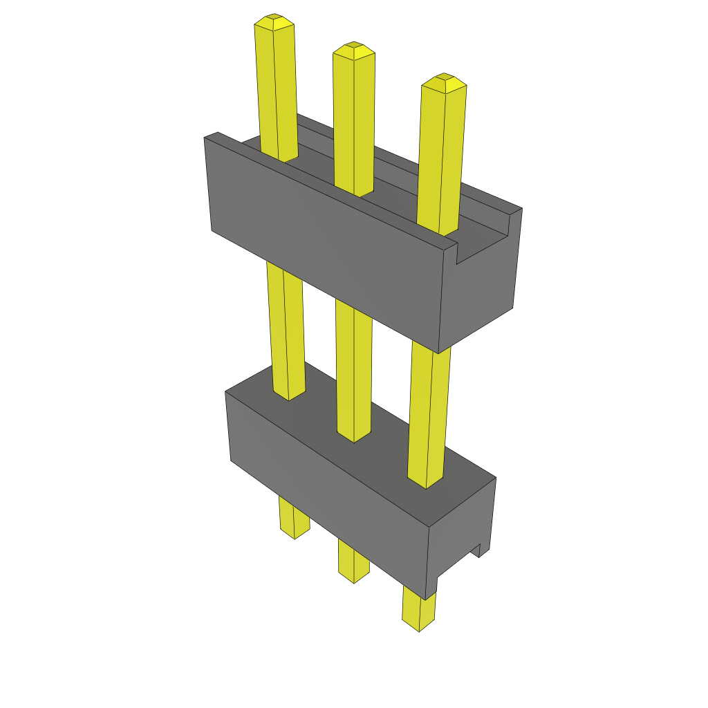 All Parts Connectors Backplane Connectors Hard Metric Connectors ZW-03-15-T-S-400-115 by Samtec