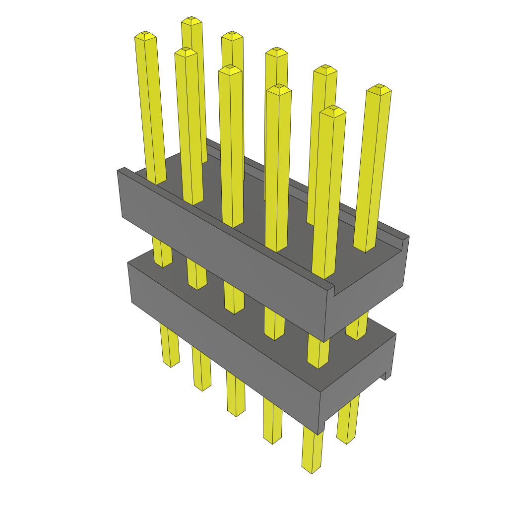 All Parts Connectors Backplane Connectors Hard Metric Connectors ZW-05-09-G-D-305-170 by Samtec