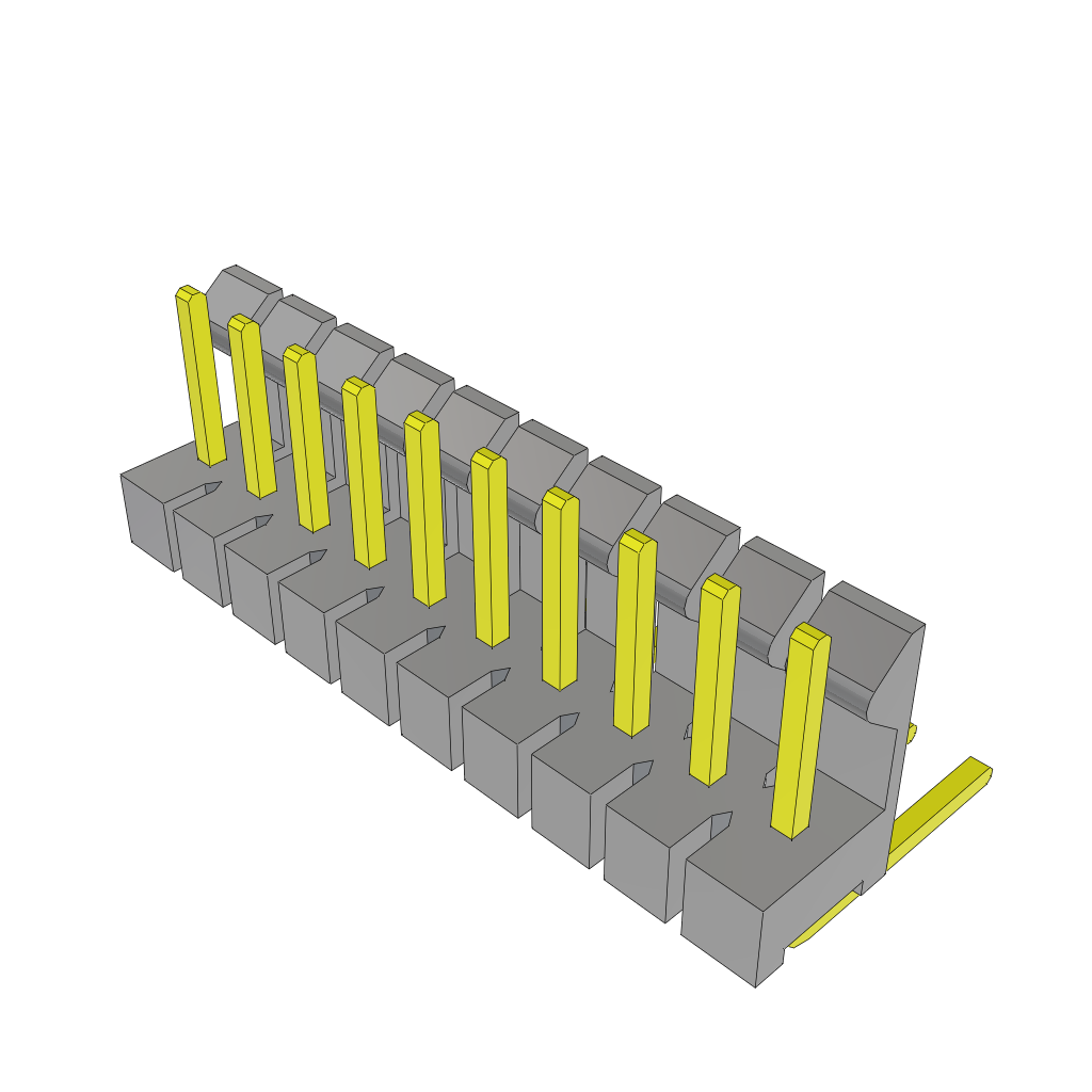 All Parts Power Products Batteries and Accessories Accessories Battery Housings-Cradles LCW-110-09-G-S-230-RR by Samtec