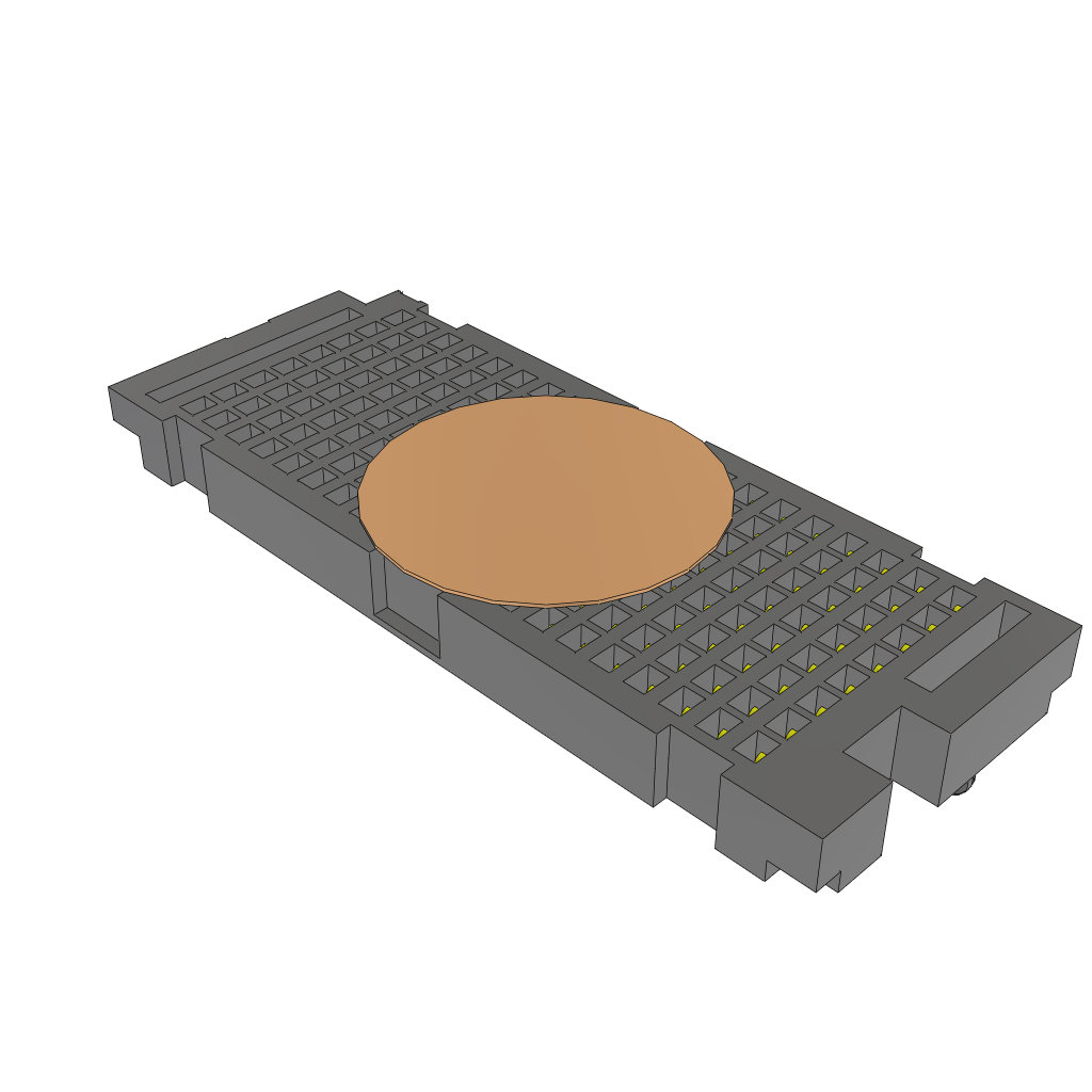 All Parts Power Products Batteries and Accessories Accessories Battery Housings-Cradles LPAF-20-03.0-L-08-1-K-TR by Samtec