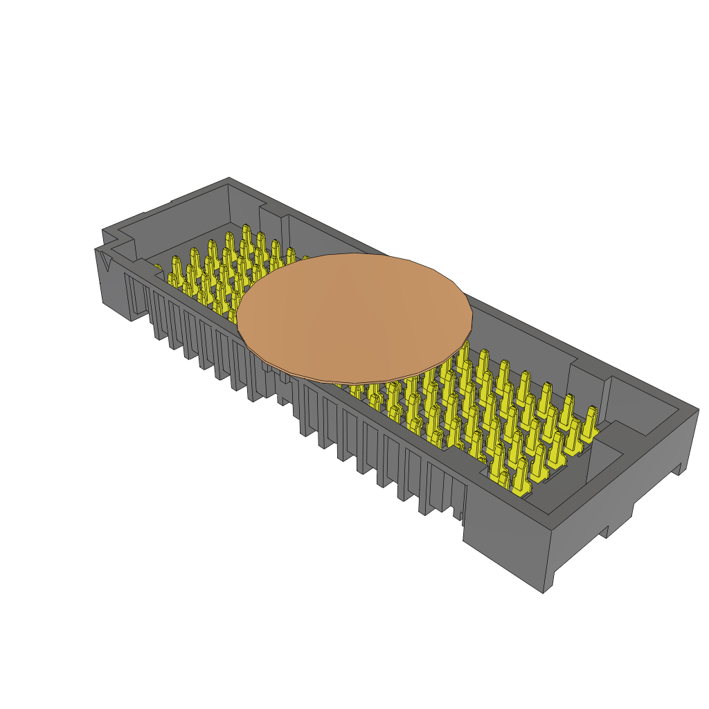 All Parts Connectors Smart Card Connectors LPAM-20-01.0-L-06-1-K-TR by Samtec