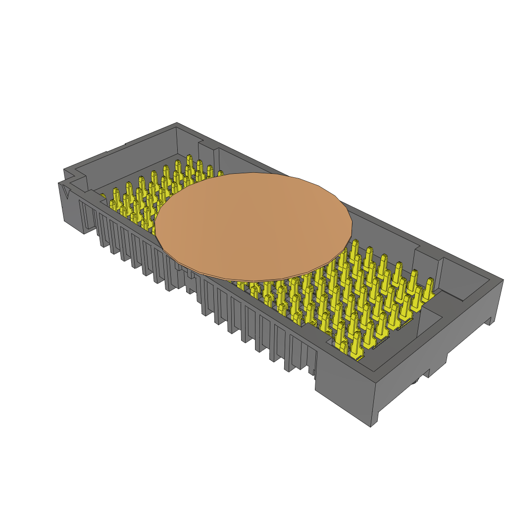All Parts Connectors Smart Card Connectors LPAM-20-01.5-L-08-2-K-TR by Samtec