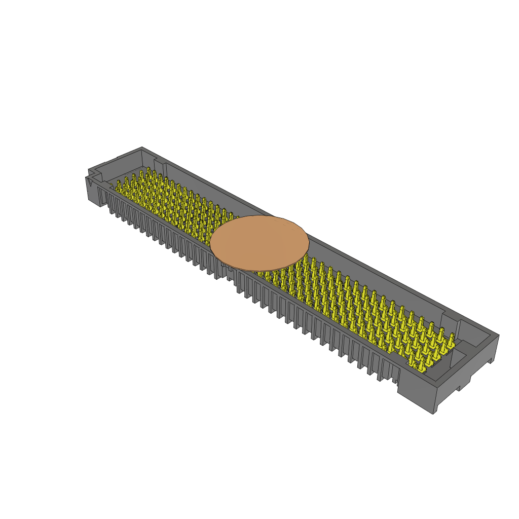 All Parts Connectors Smart Card Connectors LPAM-40-01.0-S-06-2-K-TR by Samtec