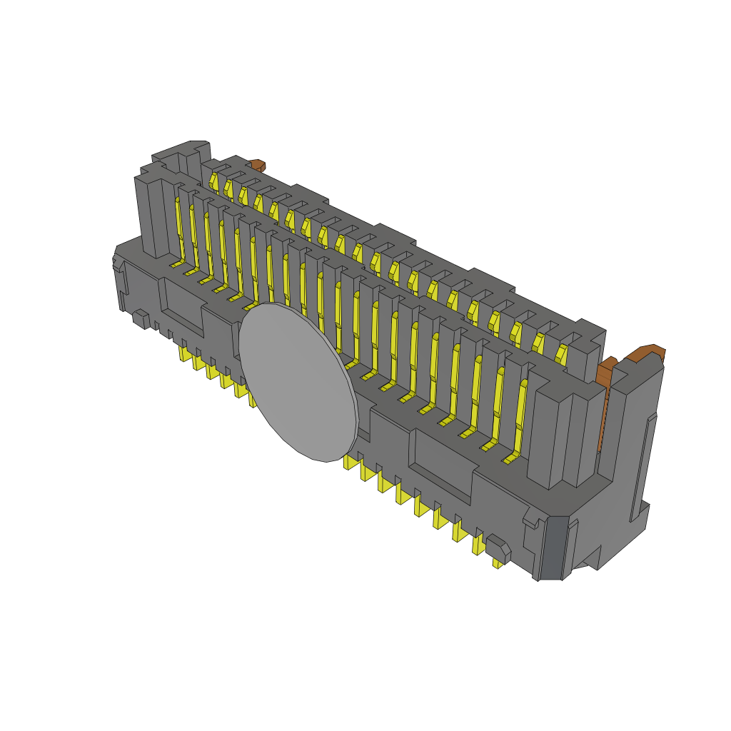 All Parts Connectors Smart Card Connectors LSEM-120-01-F-DH-A-N-K-TR by Samtec