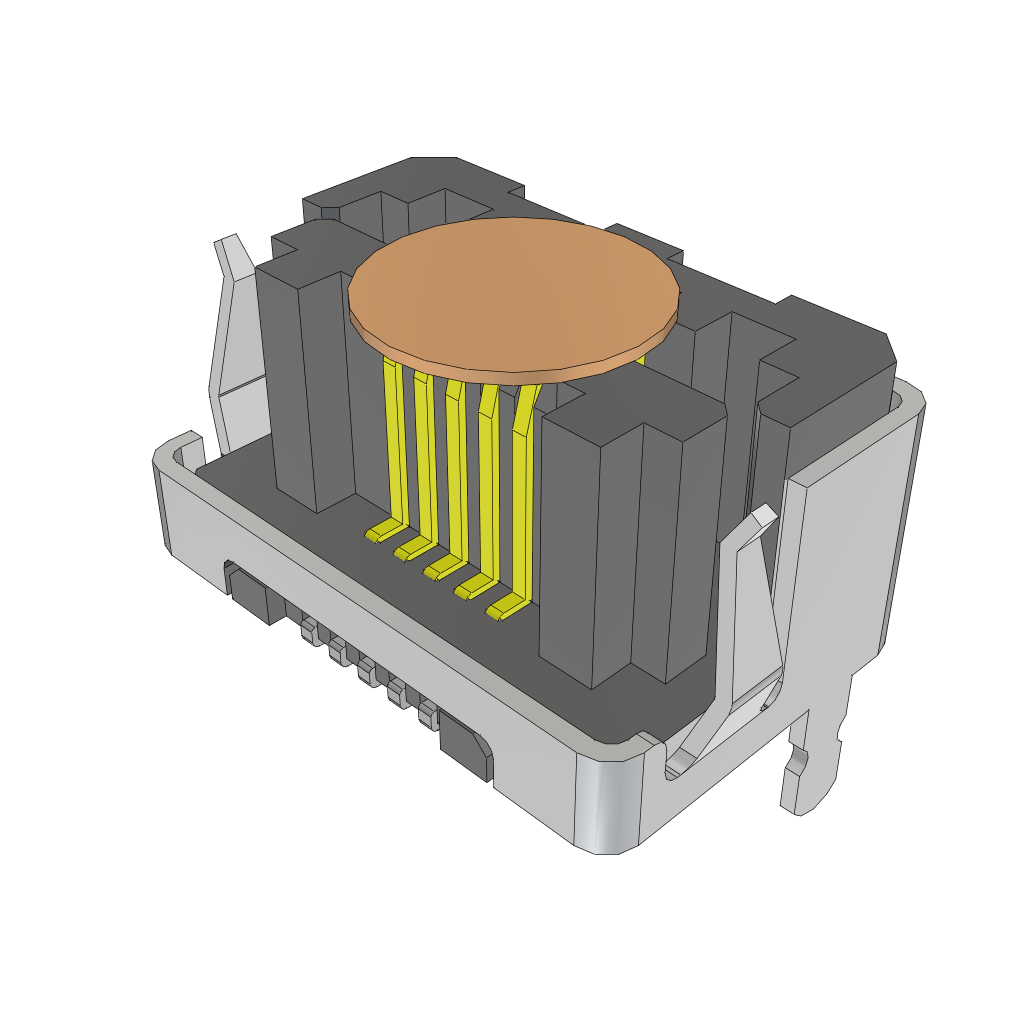 All Parts Connectors Backplane Connectors Hard Metric Connectors LSHM-105-02.5-L-DV-A-S-K-FR by Samtec