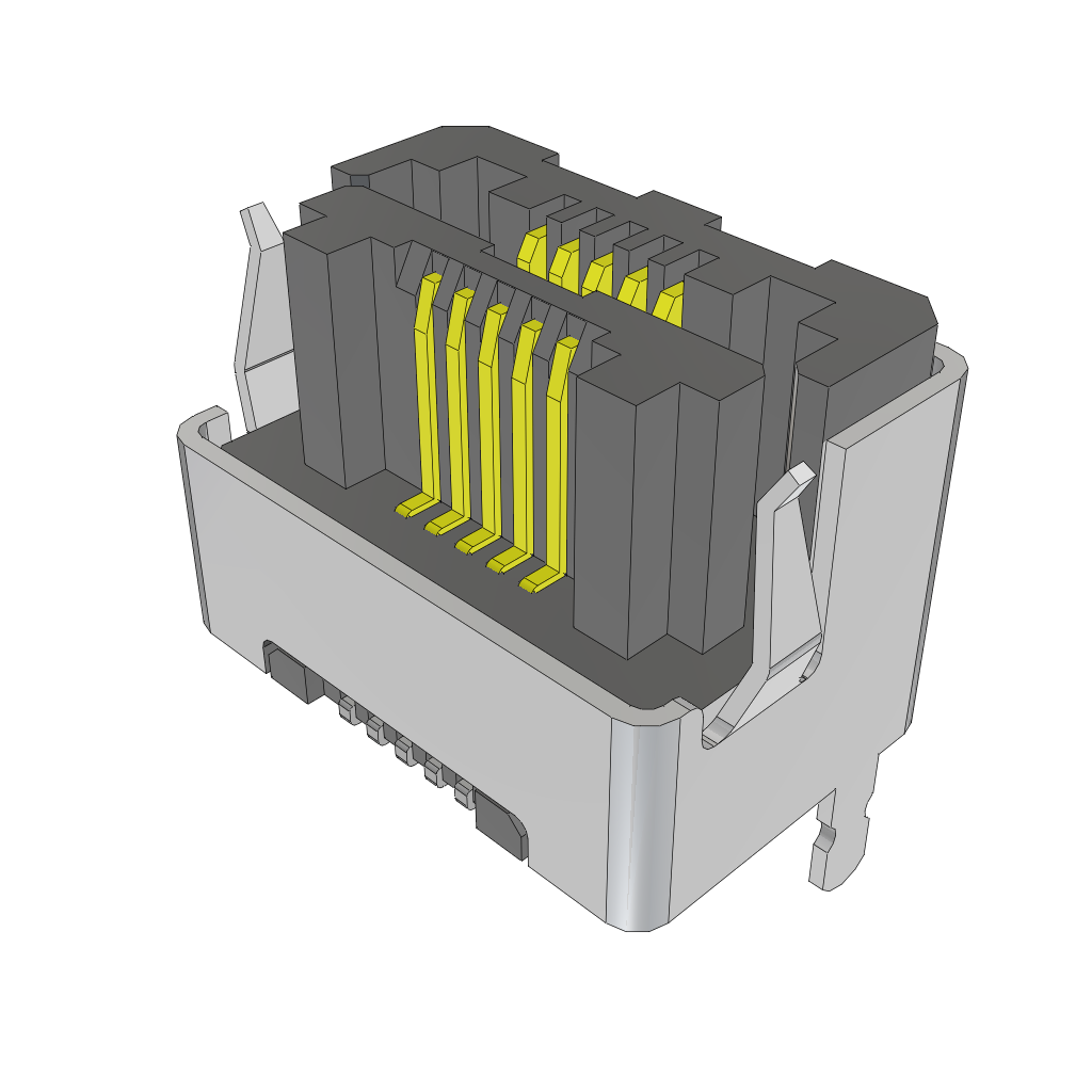 All Parts Connectors Smart Card Connectors LSHM-105-04.0-L-DV-A-S-TR by Samtec