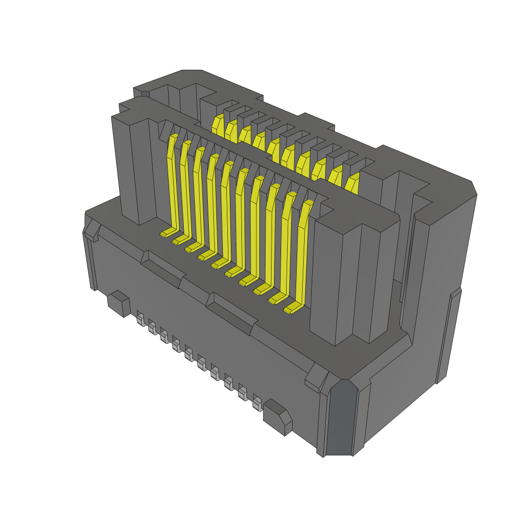 All Parts Connectors Smart Card Connectors LSHM-110-04.0-F-DV-A-N-TR by Samtec