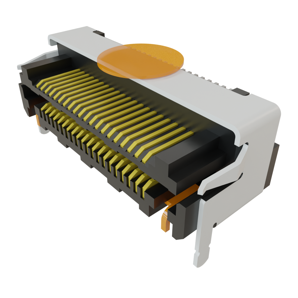 All Parts Connectors Smart Card Connectors LSHM-120-01-F-DH-A-S-K-TR by Samtec
