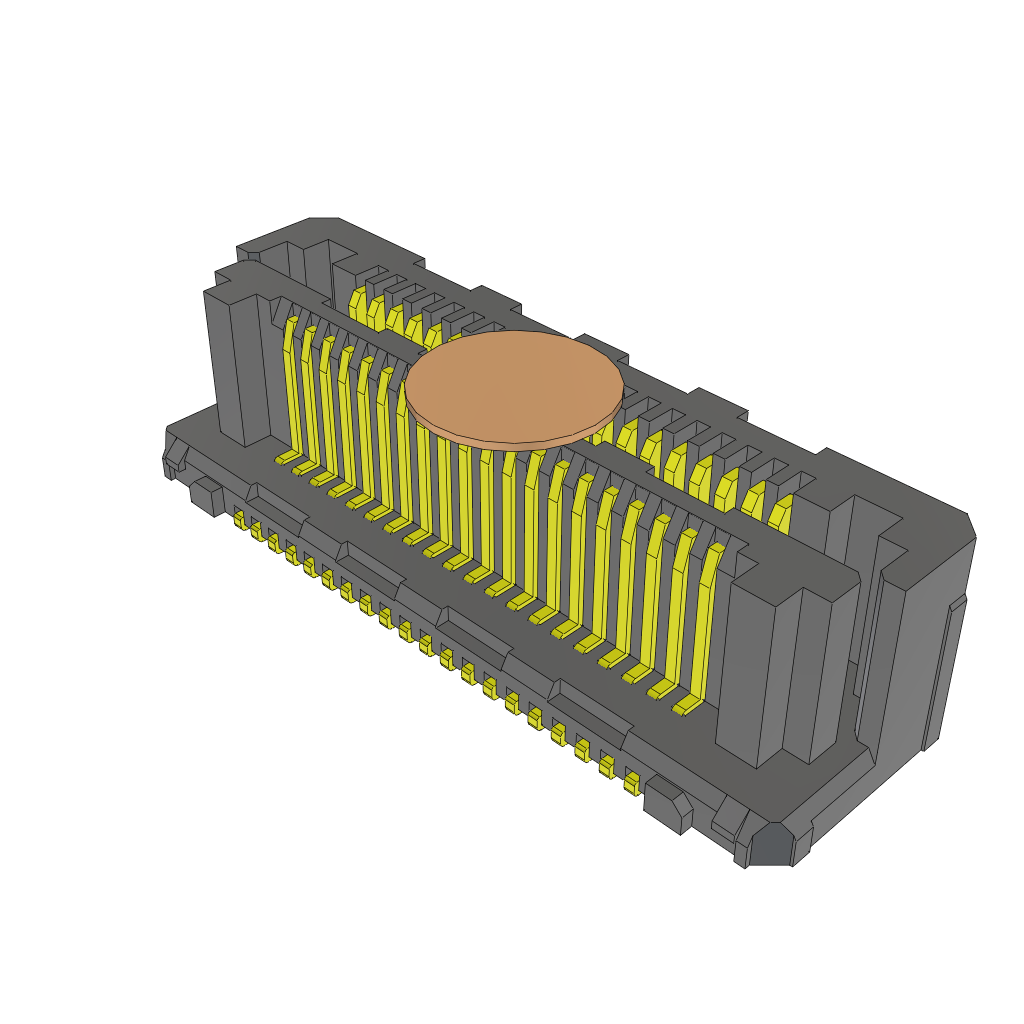 All Parts Connectors Smart Card Connectors LSHM-120-02.5-H-DV-A-N-K-TR by Samtec