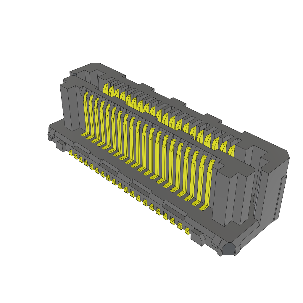All Parts Connectors Smart Card Connectors LSHM-120-02.5-H-DV-A-N-TR by Samtec
