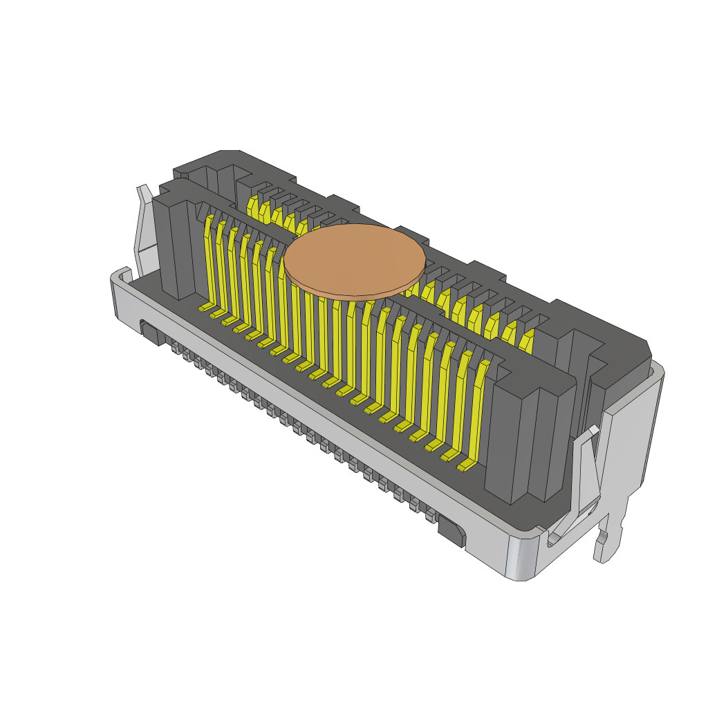 All Parts Connectors Smart Card Connectors LSHM-120-L2.5-S-DV-A-S-K-TR by Samtec