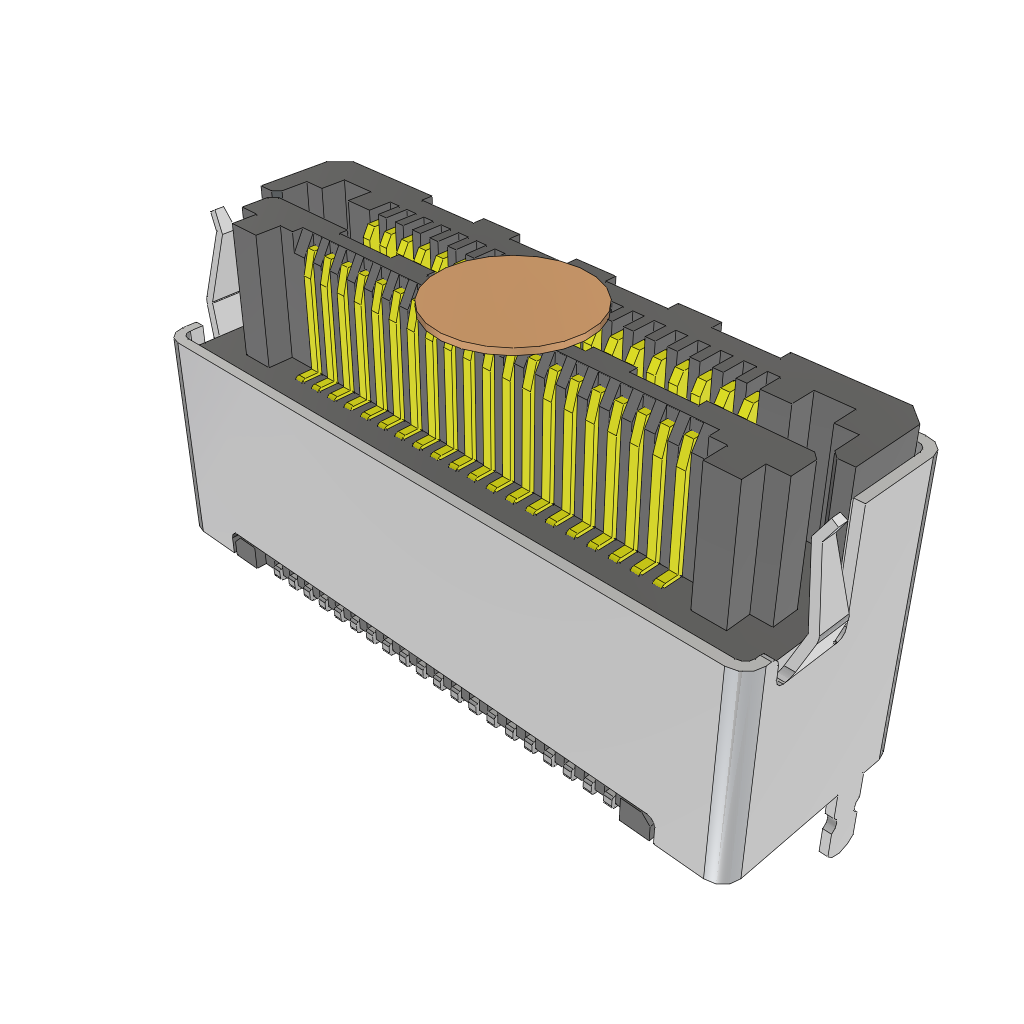 All Parts Connectors Smart Card Connectors LSHM-120-L6.0-L-DV-A-S-K-TR by Samtec