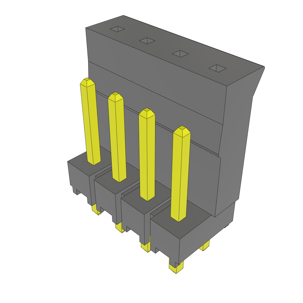 All Parts Connectors BTB Connectors LST-104-07-T-D by Samtec