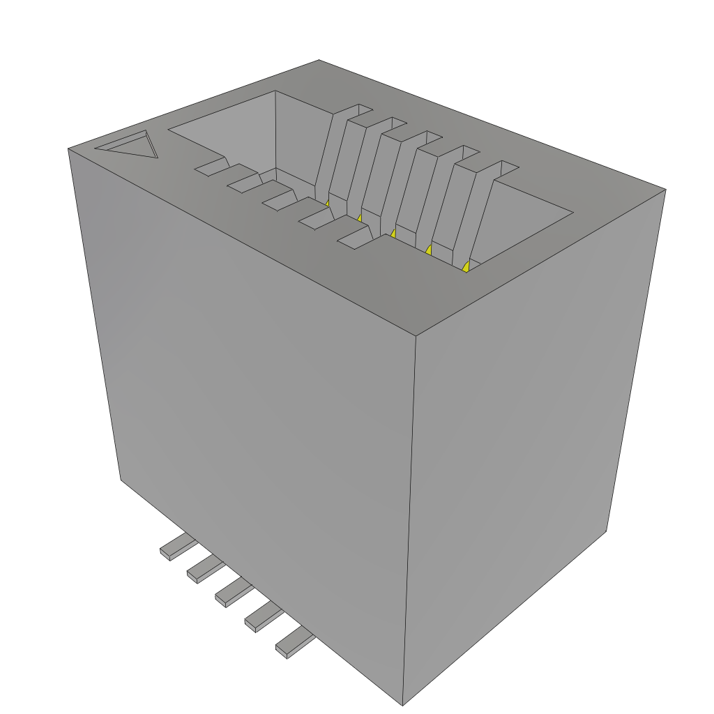 All Parts Connectors Smart Card Connectors MEC1-105-02-L-D-NP by Samtec