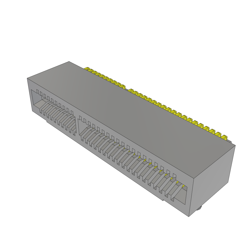 All Parts Connectors Smart Card Connectors MEC1-130-02-S-D-RA1-SL by Samtec