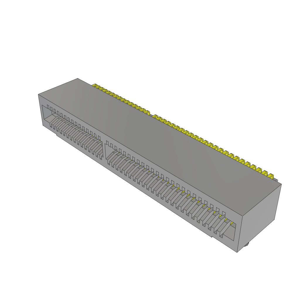 All Parts Connectors Smart Card Connectors MEC1-140-02-SM-D-RA1-SL by Samtec