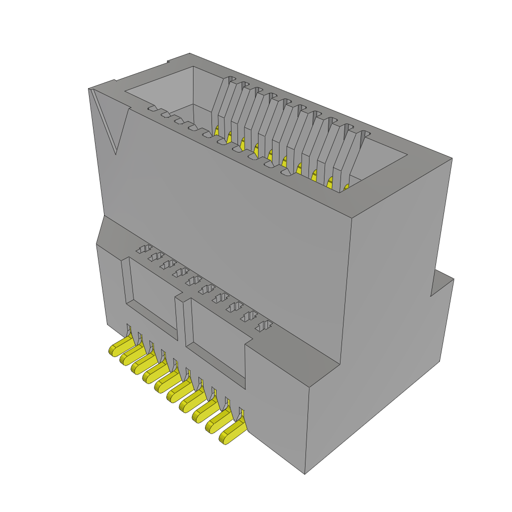 All Parts Connectors Smart Card Connectors MEC6-110-02-L-DV-LC by Samtec