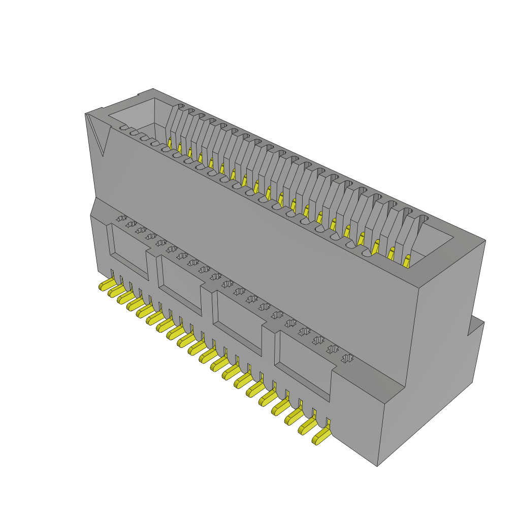 All Parts Connectors Smart Card Connectors MEC8-120-02-S-DV-A-TR by Samtec