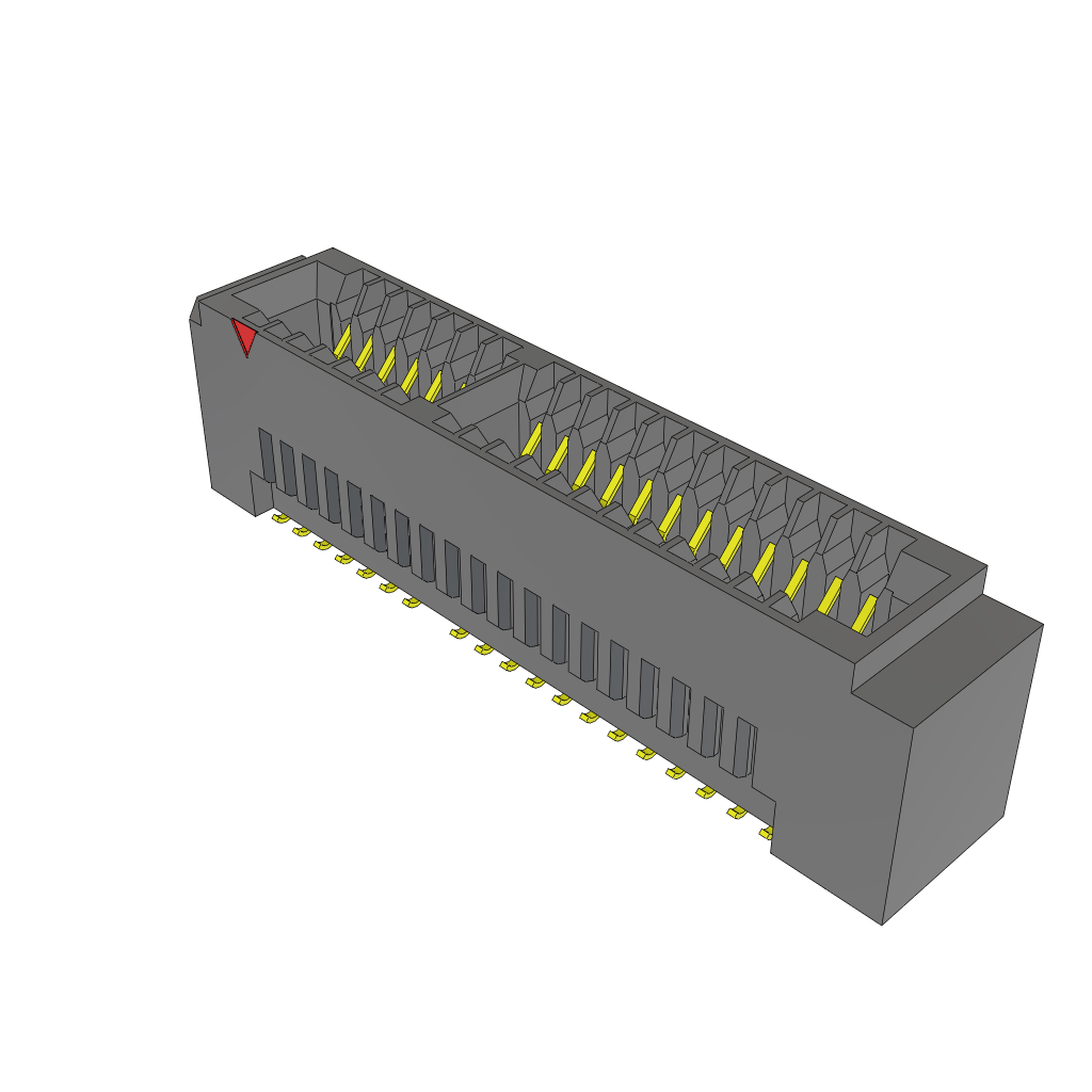 All Parts Connectors Smart Card Connectors MECF-20-02-L-DV-WT-TR by Samtec